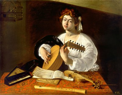 The Lute Player by Michelangelo Merisi Caravaggio